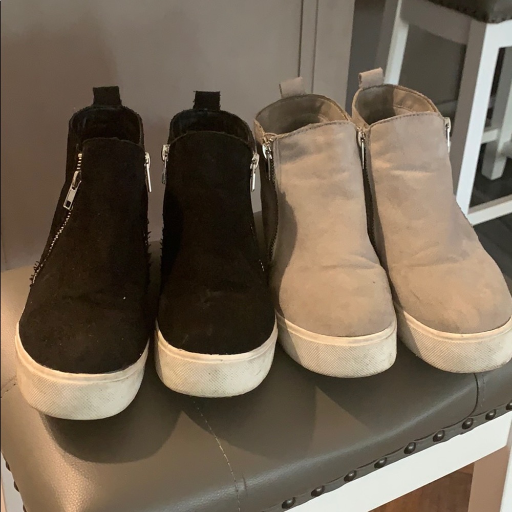 Wedge sneakers